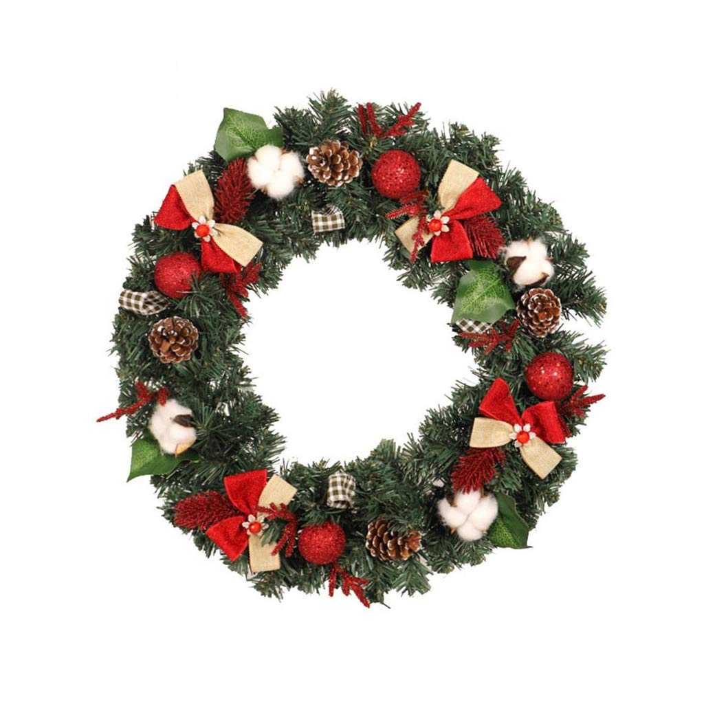 Amazon.co.jp: 50 センチメートルクリスマスリース手作り籐ペンダント